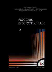 Rocznika Biblioteki Tom 2