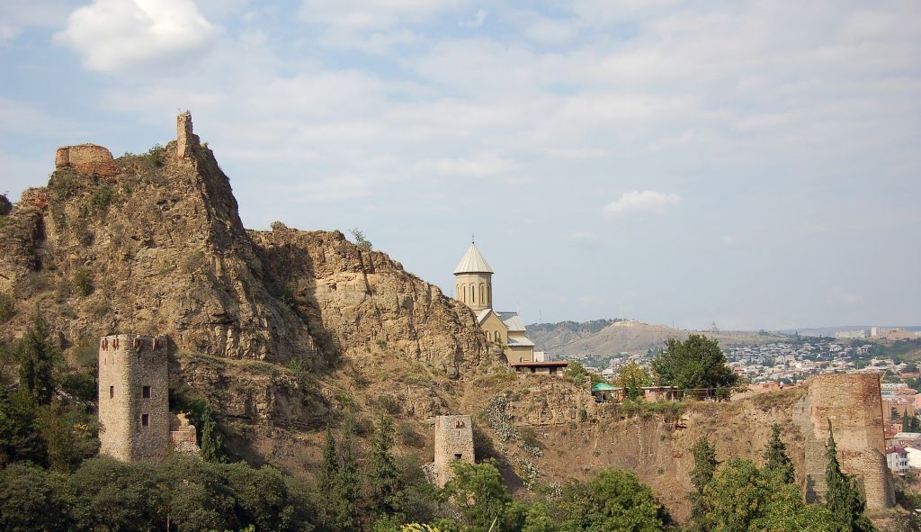 Tbilisi, Gruzja, Twierdza Narikala