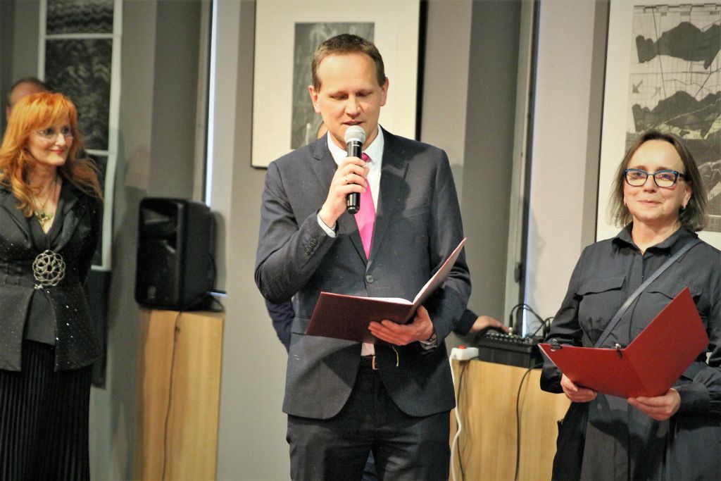 Przemówienie Dyrektora Biblioteki odnośnie wystawy Cartophonia