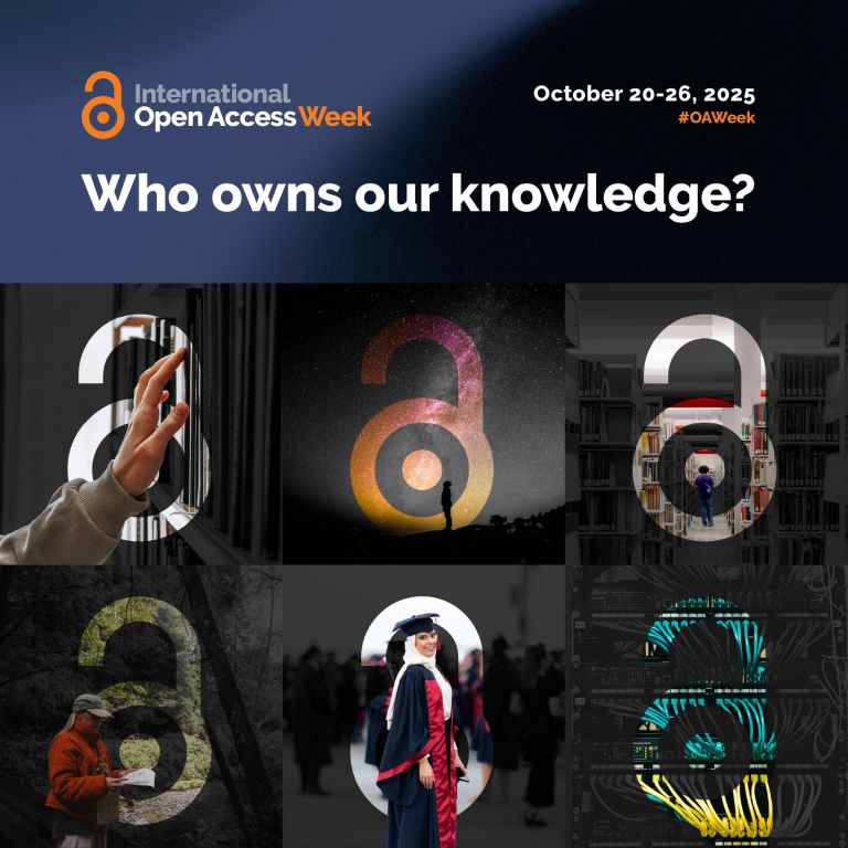 Plakat promujący Open Access Week