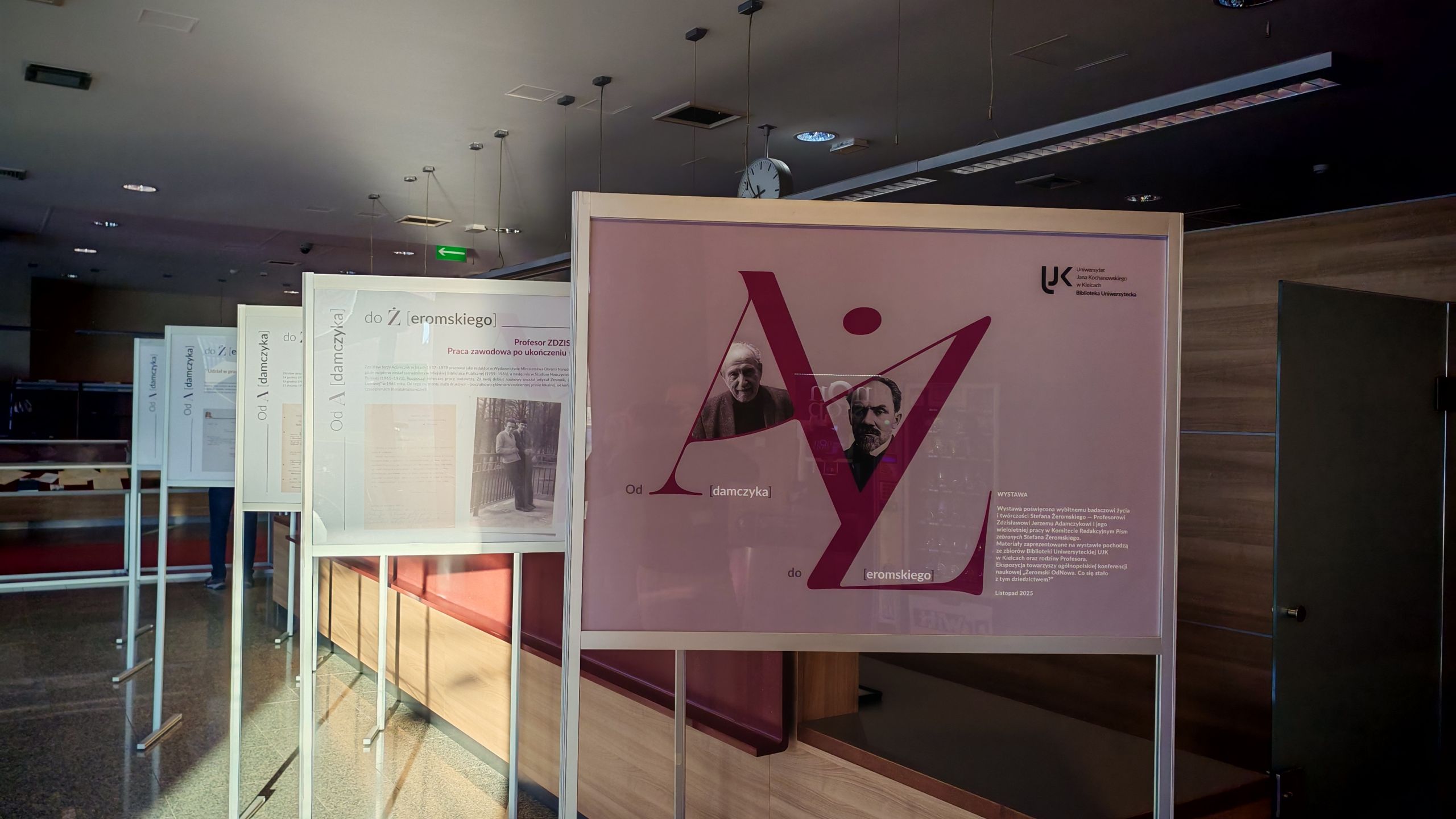 Wystawa „Od A[damczyka] do Ż[eromskiego]”