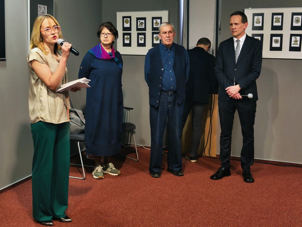 Kurator wita zgromadzonych gości