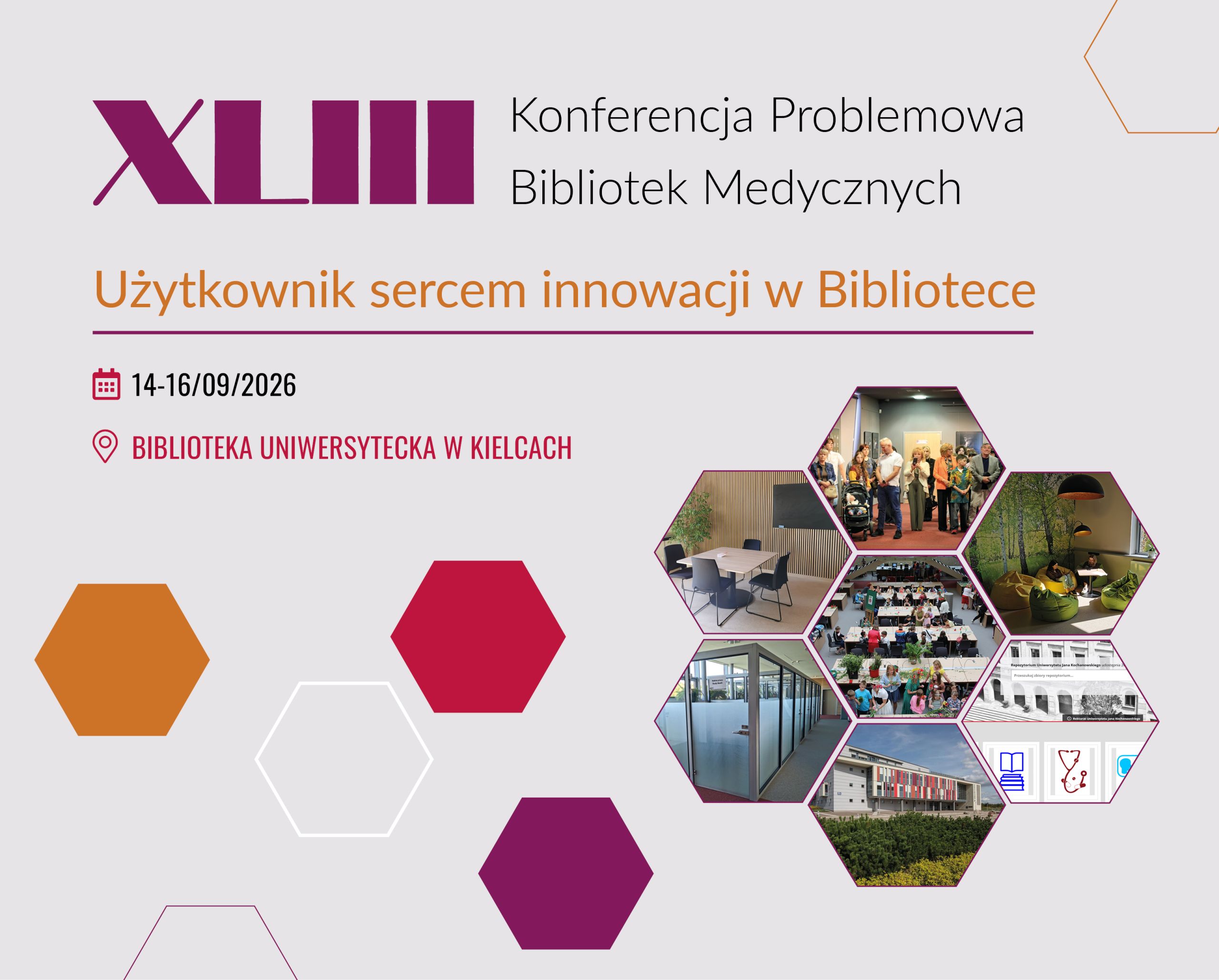 XLIII Konferencja Problemowa Bibliotek Medycznych